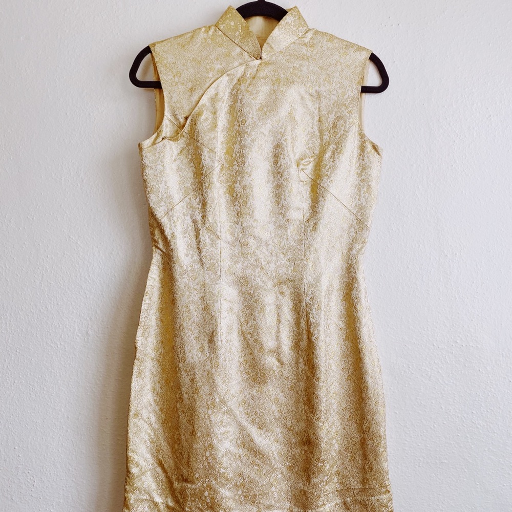 COPY - Vintage 60s Cheongasm Qipao Traditional Mini Dress